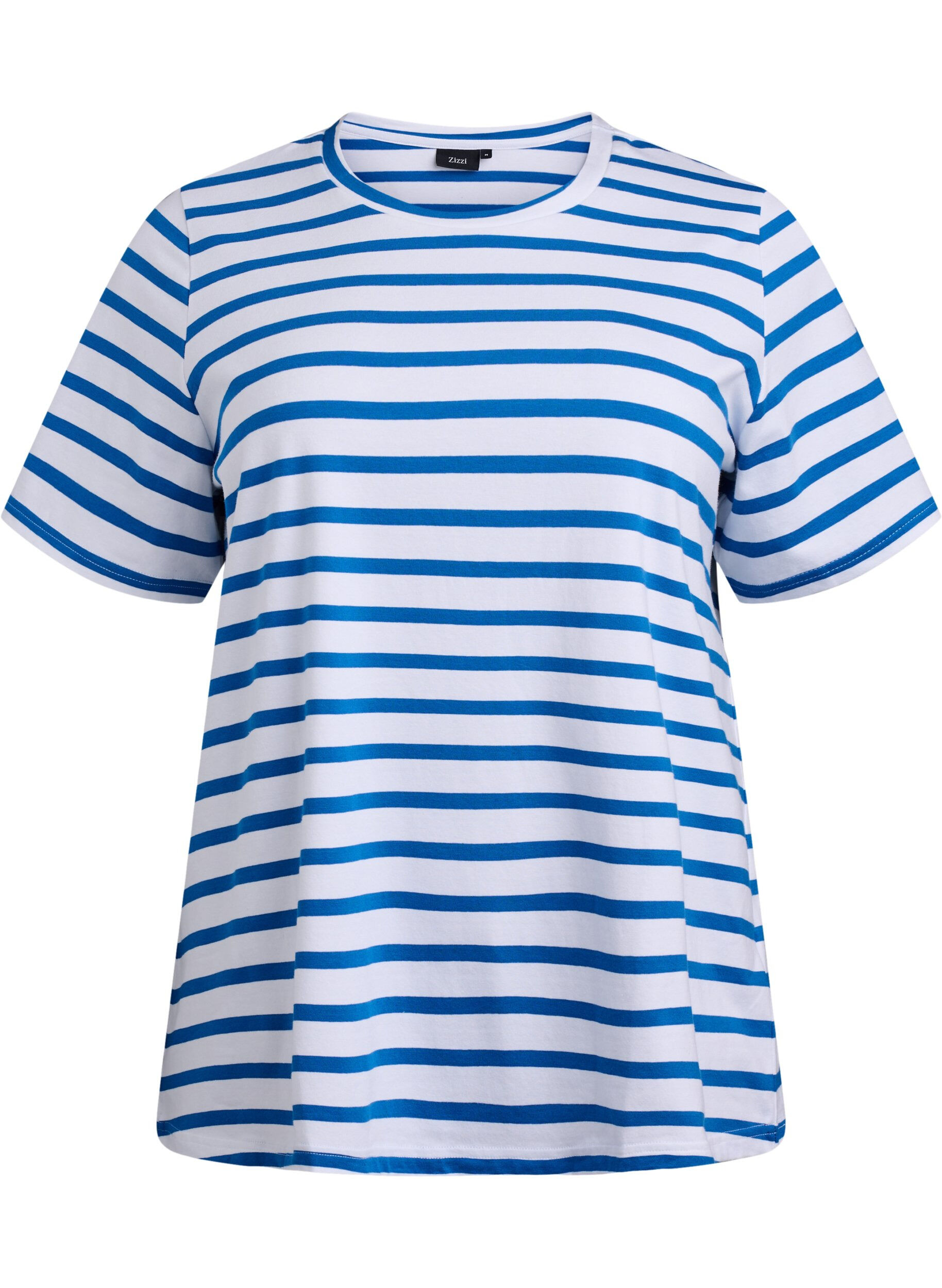Striped T-shirt in organic cotton