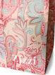 Shopping bag with zipper, Red, Packshot image number 2