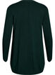 Long knitted cardigan in a viscose blend, Green, Packshot image number 1