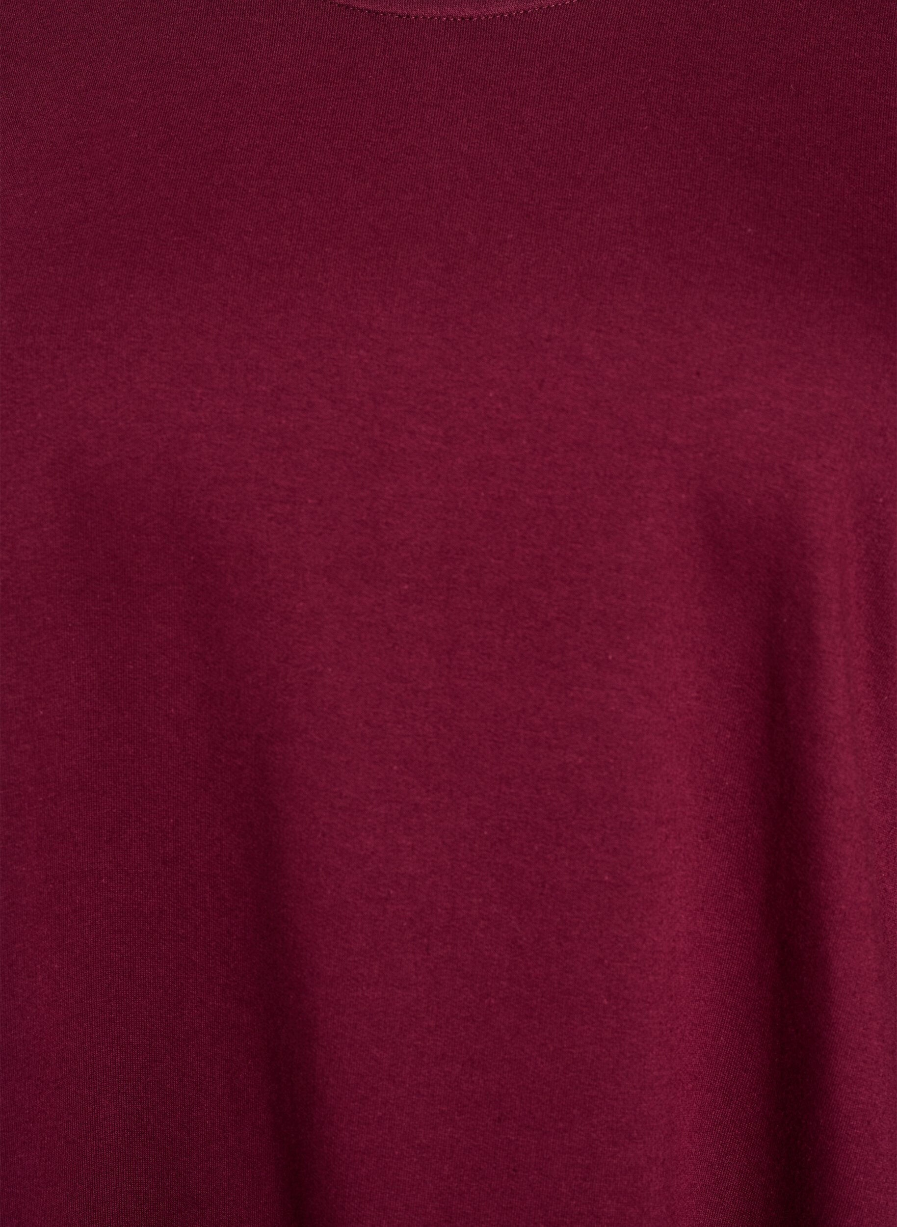 Zizzifashion Balloon dress with pockets, Dark Bordeaux, Packshot image number 2