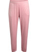 Velour trousers with embossed pattern, Rose, Packshot image number 0