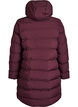 Puffer coat with hood and pockets, Dark Bordeaux, Packshot image number 1