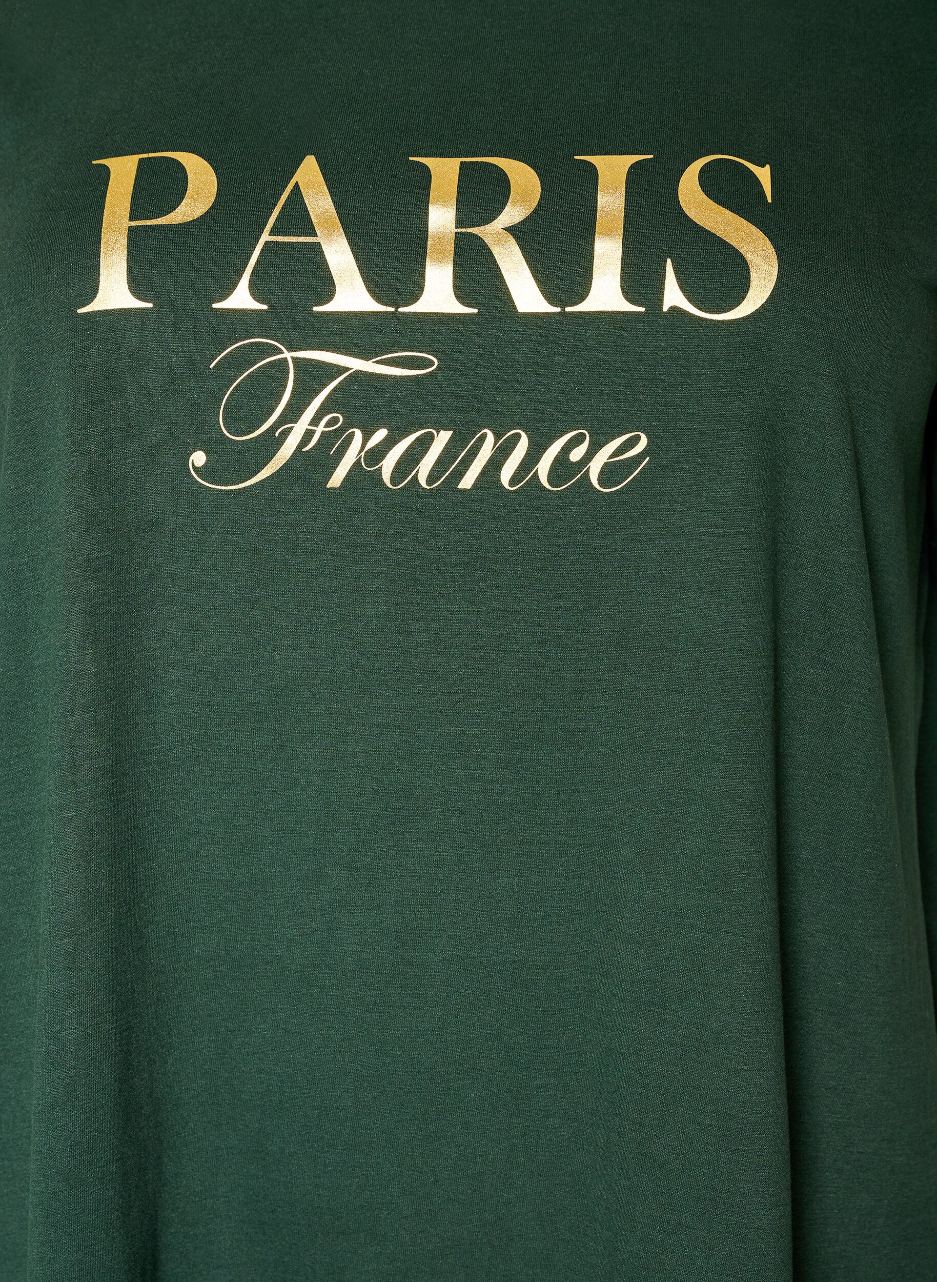 ZizzifashionT-shirt with motif, Green, Packshot image number 2