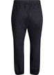 Denim joggers with pockets, Black, Packshot image number 1
