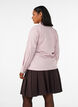 Short pleated skirt with elasticated waist, Brown, Model image number 2