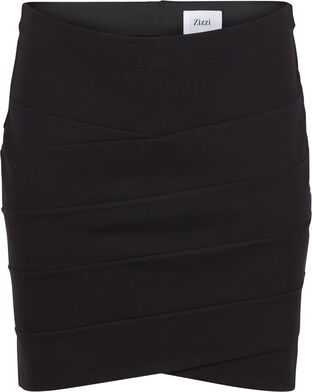 Short skirt, Black, Packshot image number 0