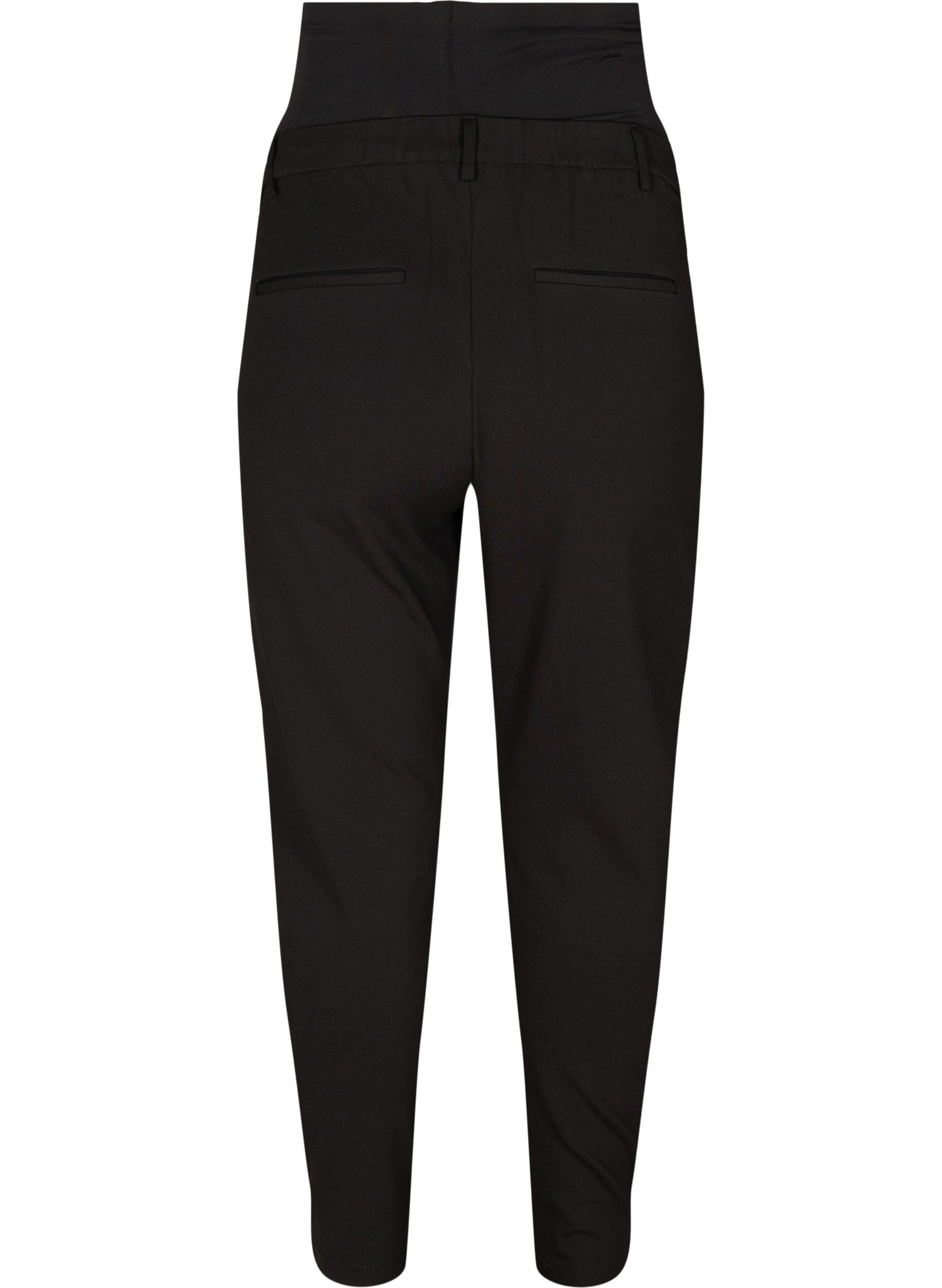 Zizzifashion Maternity Maddison pants, Black, Packshot image number 1