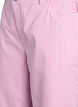 Coloured Myra jeans with stripes and wide legs, Pink, Packshot image number 2
