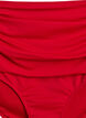 Bikini bottoms with high waist, Red, Packshot image number 2
