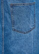 Midi denim overall dress, Blue Denim, Packshot image number 3