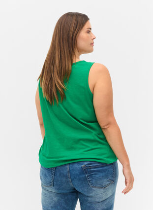 Top with lace trim, Jolly Green, Model image number 1
