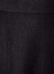 Short knitted A-line skirt, Black, Packshot image number 2