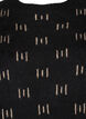 Patterned pullover, Black Mel. Nomad, Packshot image number 2
