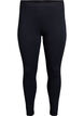 Ankle-length leggings in viscose, Black, Packshot image number 0