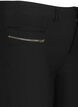 Close-fitting capri trousers in viscose blend, Black, Packshot image number 2