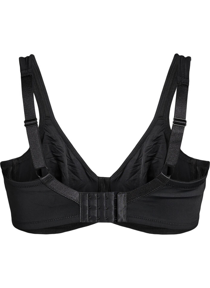 Comfort bra with underwire and moulded cups, Black, Packshot image number 1