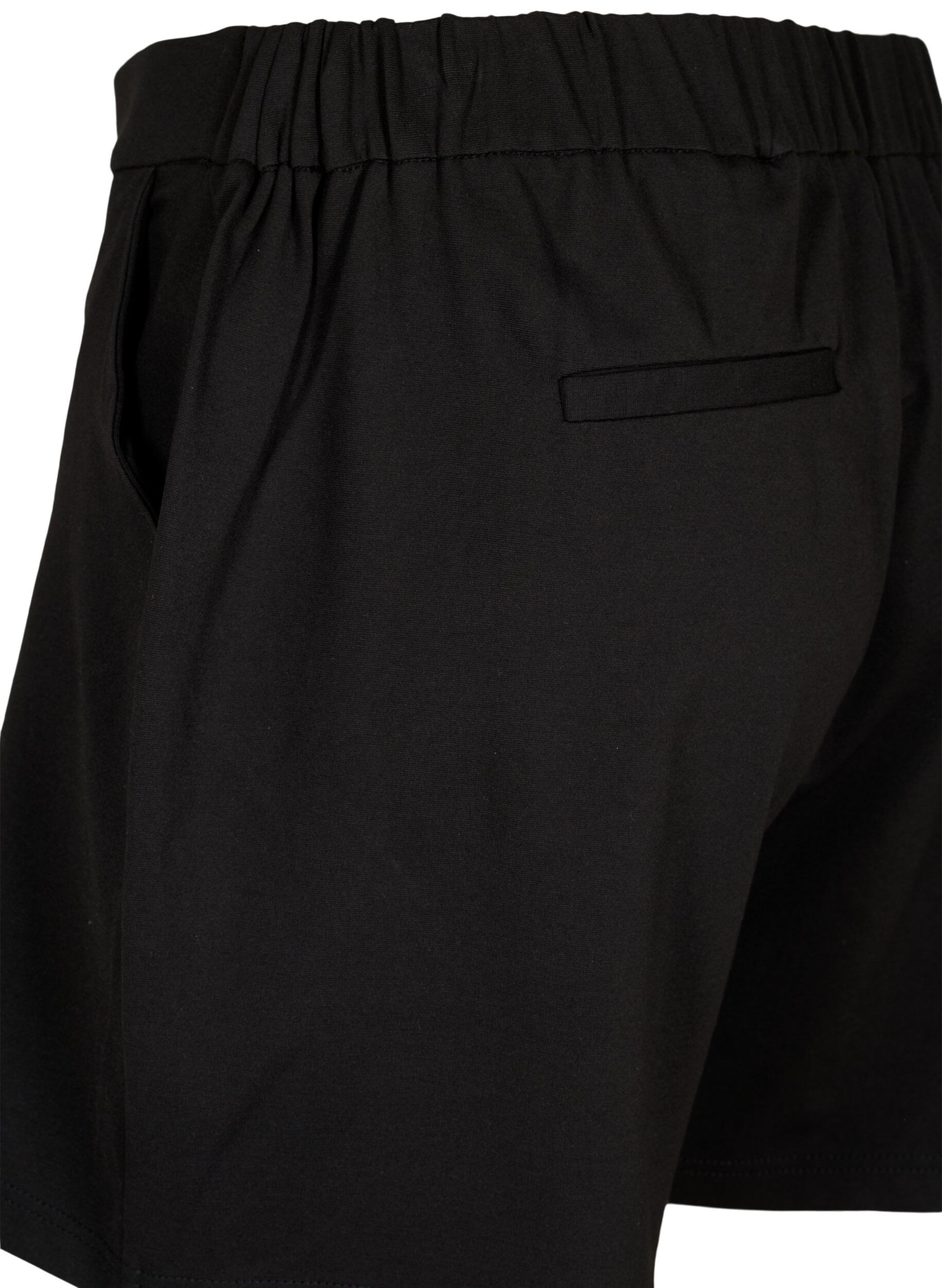 Zizzifashion Maddison shorts with regular fit, Black, Packshot image number 3