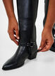 High boot with detachable shaft, Black, Model image number 2