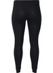 Viscose leggings with rhine stone, Black, Packshot image number 1