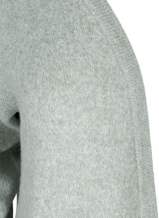 Marled knit cardigan with pockets, Shadow Mel., Packshot image number 2