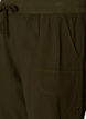 Loose cotton shorts with pockets, Green, Packshot image number 2