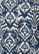 Patterned viscose dress with long sleeves, Blue, Packshot image number 2