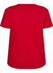 Christmas t-shirt in organic cotton, Red, Packshot image number 1