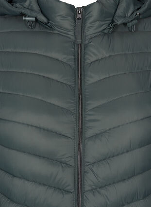 Quilted lightweight jacket with detachable hood and pockets, Urban Chic, Packshot image number 2