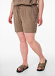 Shorts with pockets and elastic waistband, Brown, Model image number 3