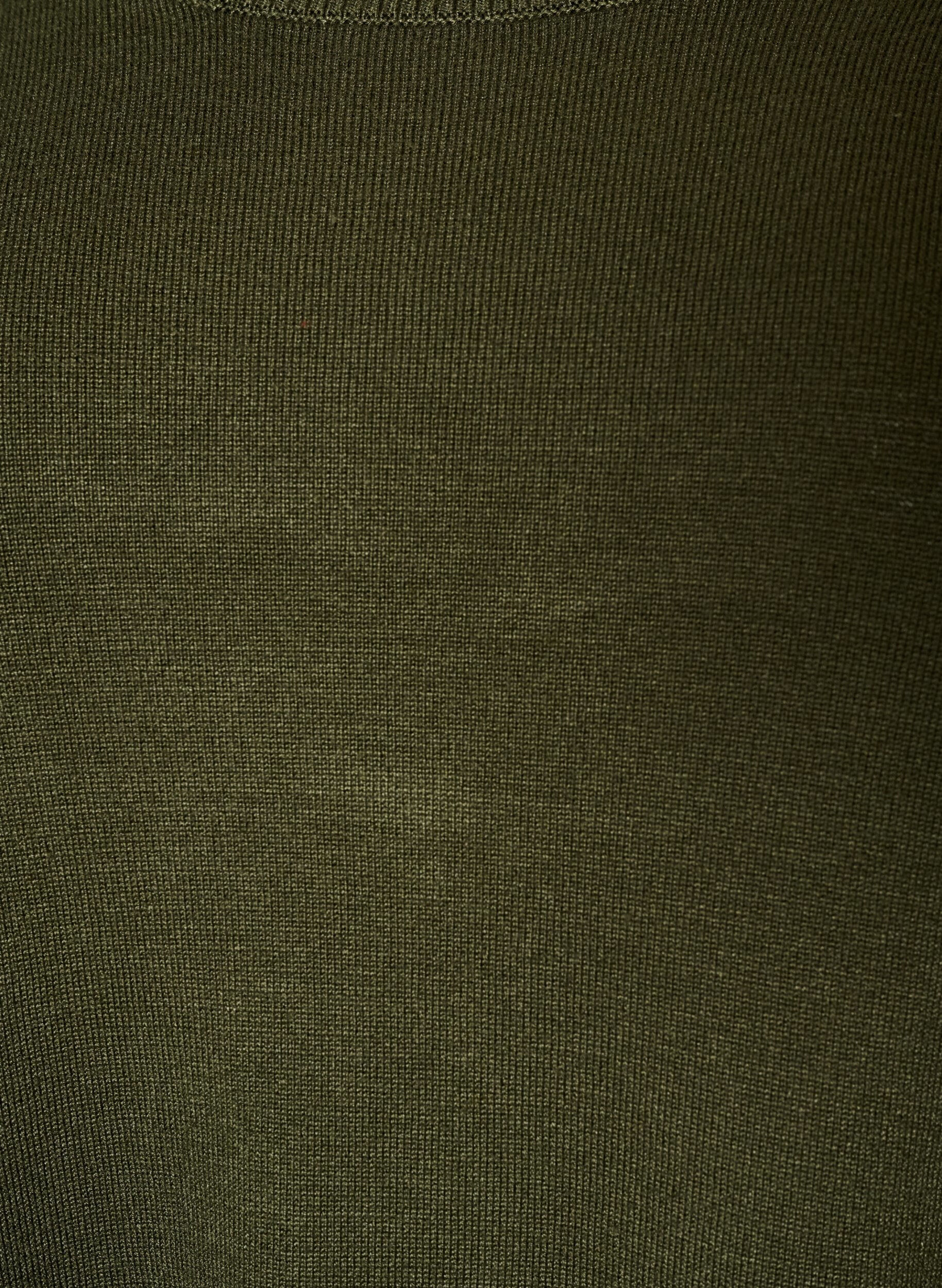 ZizzifashionKnitted blouse with side buttons, Green, Packshot image number 2