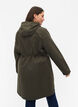 FLASH - Water-repellent parka with hood, Black Ink, Model image number 1