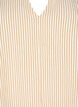 Striped dress with 3/4 sleeves, Camel Stripe, Packshot image number 2