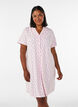 Cotton nightgown with button fastening, Pink, Model image number 0