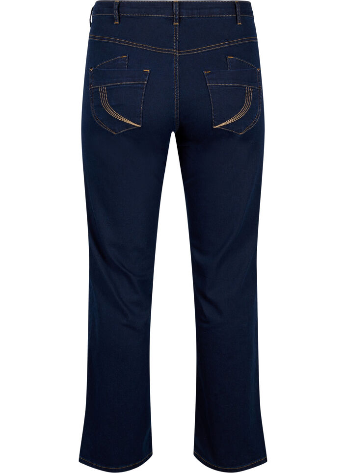 Regular fit Gemma jeans with a high waist, Blue, Packshot image number 1