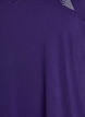 Loose training t-shirt with v-neck, Purple, Packshot image number 2