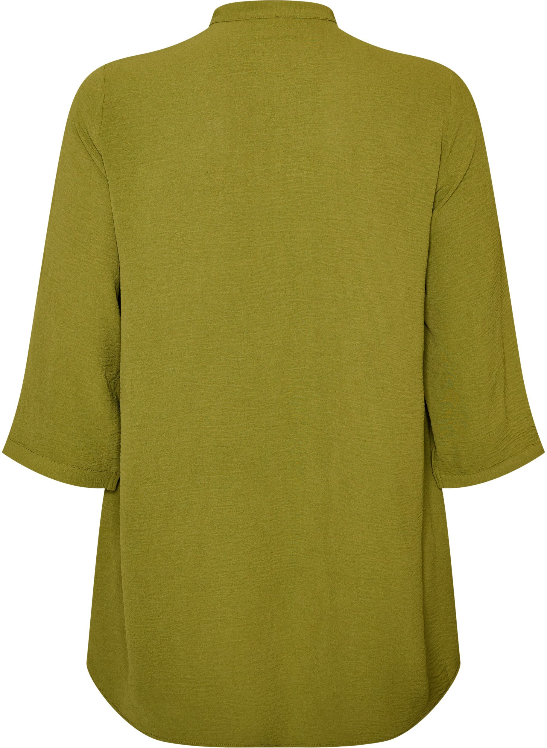 ZizzifashionTunic with 3/4 sleeves, Green, Packshot image number 1