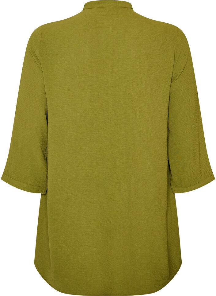 Tunic with 3/4 sleeves, Green, Packshot image number 1