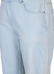 Straight, ankle length jeans with stripes, Light Blue Stripe, Packshot image number 2