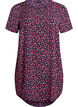 Dress with print and short sleeves, Blue, Packshot image number 0
