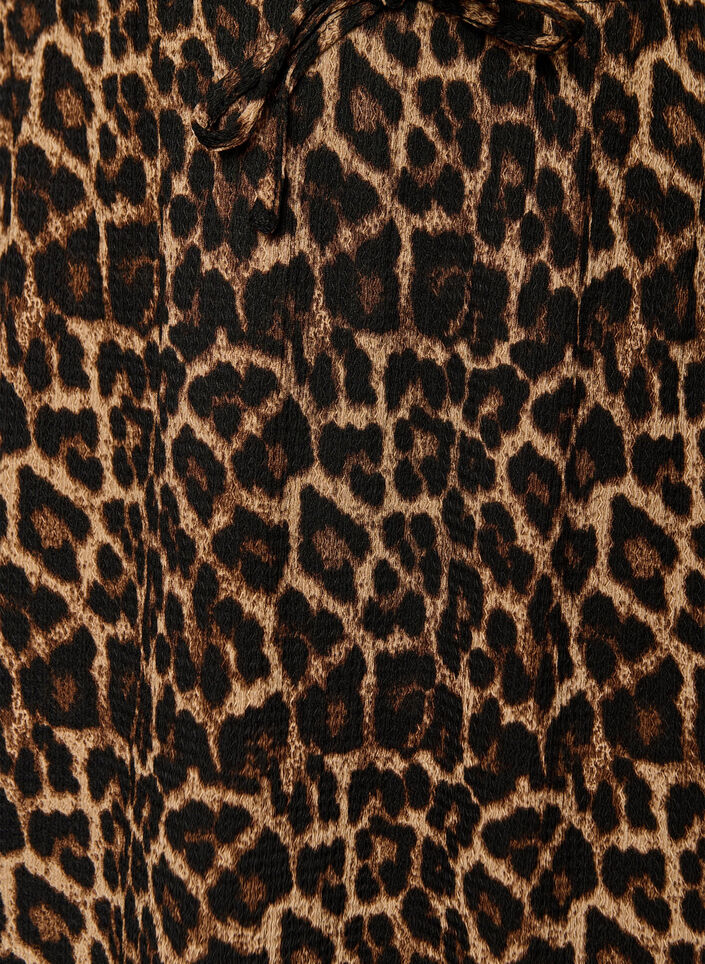 Long skirt with tie belt and ruffle hem, Black, Packshot image number 2