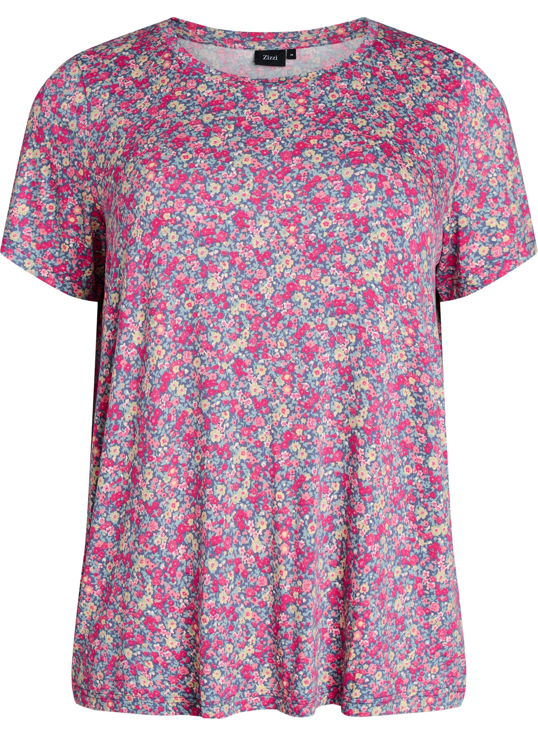 T-shirt with floral print