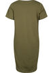 Cotton dress with short sleeves, Ivy Green, Packshot image number 1