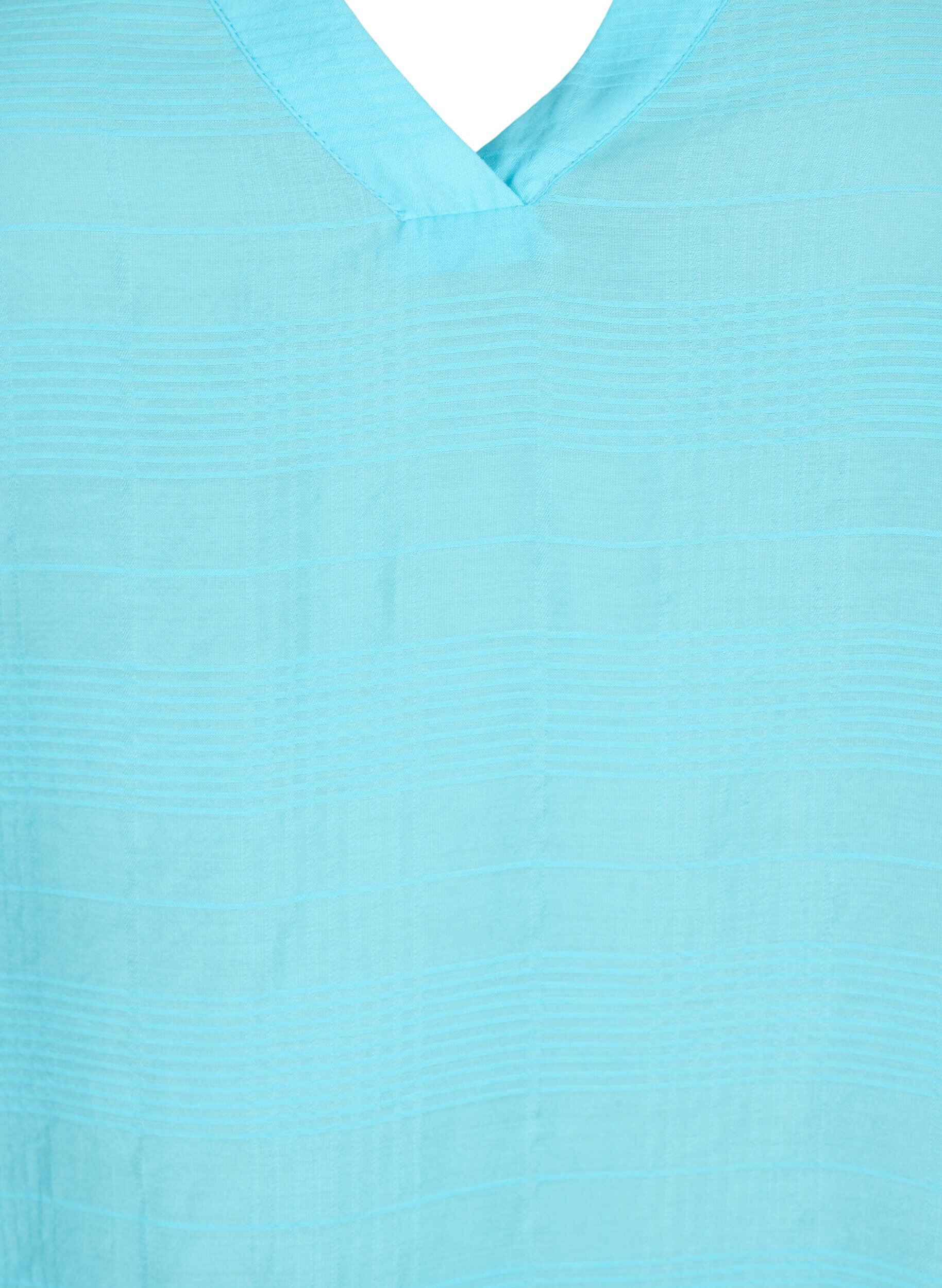 Zizzifashion Viscose top with structure, Bachelor Button, Packshot image number 2