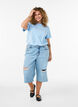 Organic cotton graphic T-shirt, Light Blue, Model image number 1