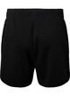 Plain workout shorts with pockets, Black, Packshot image number 1