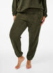 Soft teddy trousers with elasticated waist, Forest Night, Model image number 2