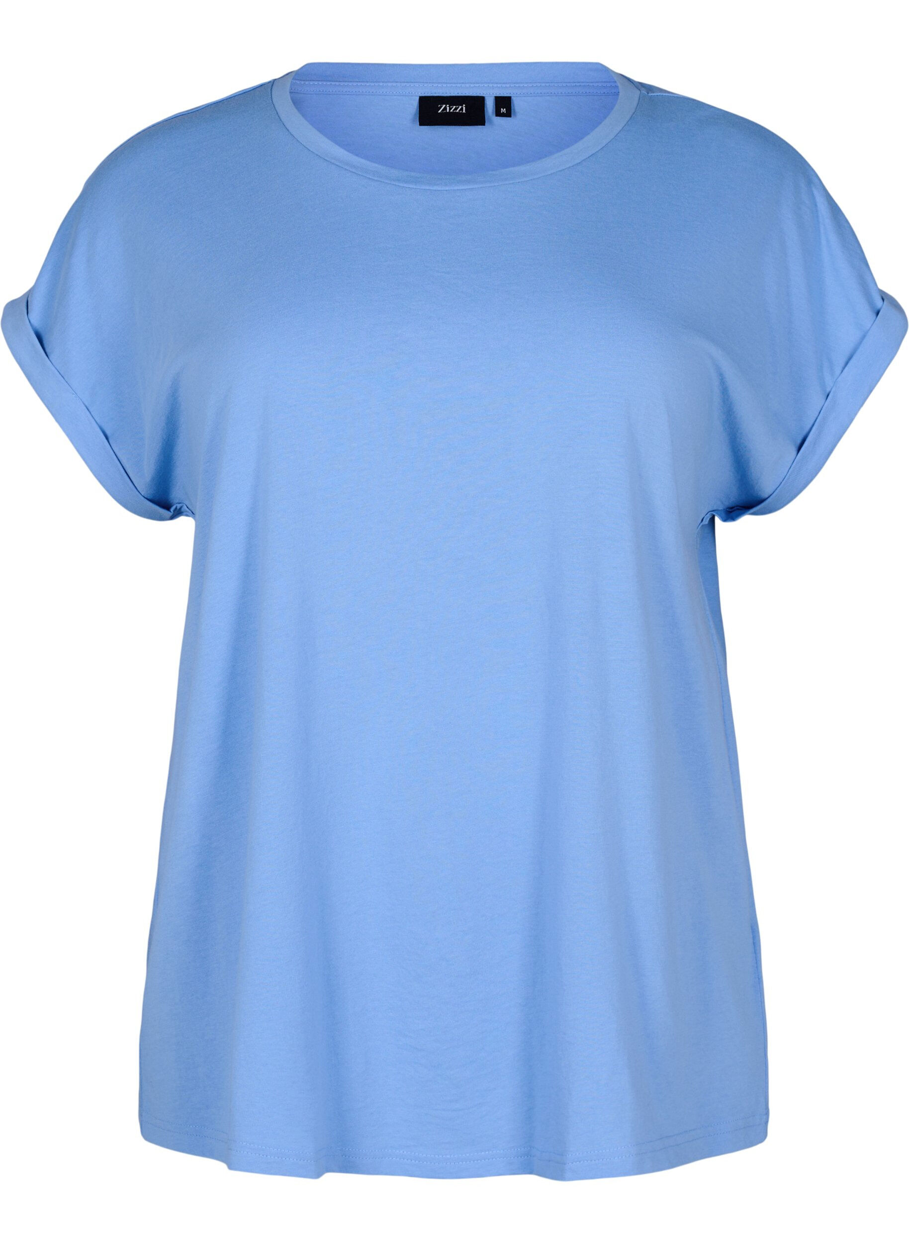 ZizzifashionTwo-pack short sleeve t-shirts, Light Blue, Packshot image number 2