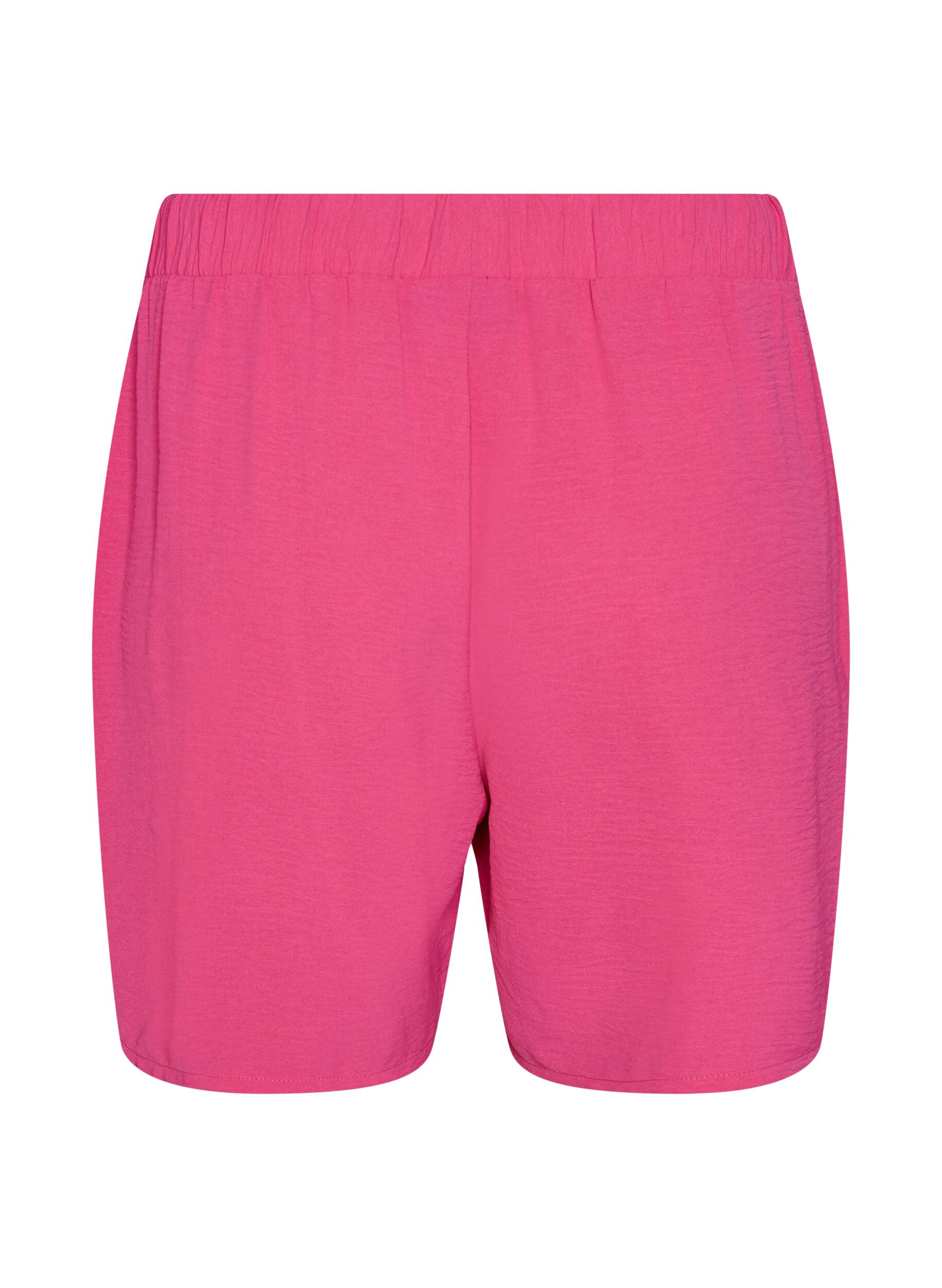 Zizzifashion Shorts with pockets and elastic waistband, Rose, Packshot image number 1