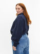 Long-sleeved shirt in TENCEL™ Modal, Navy Blazer, Model image number 1