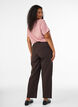 Straight fit trousers, Brown, Model image number 1